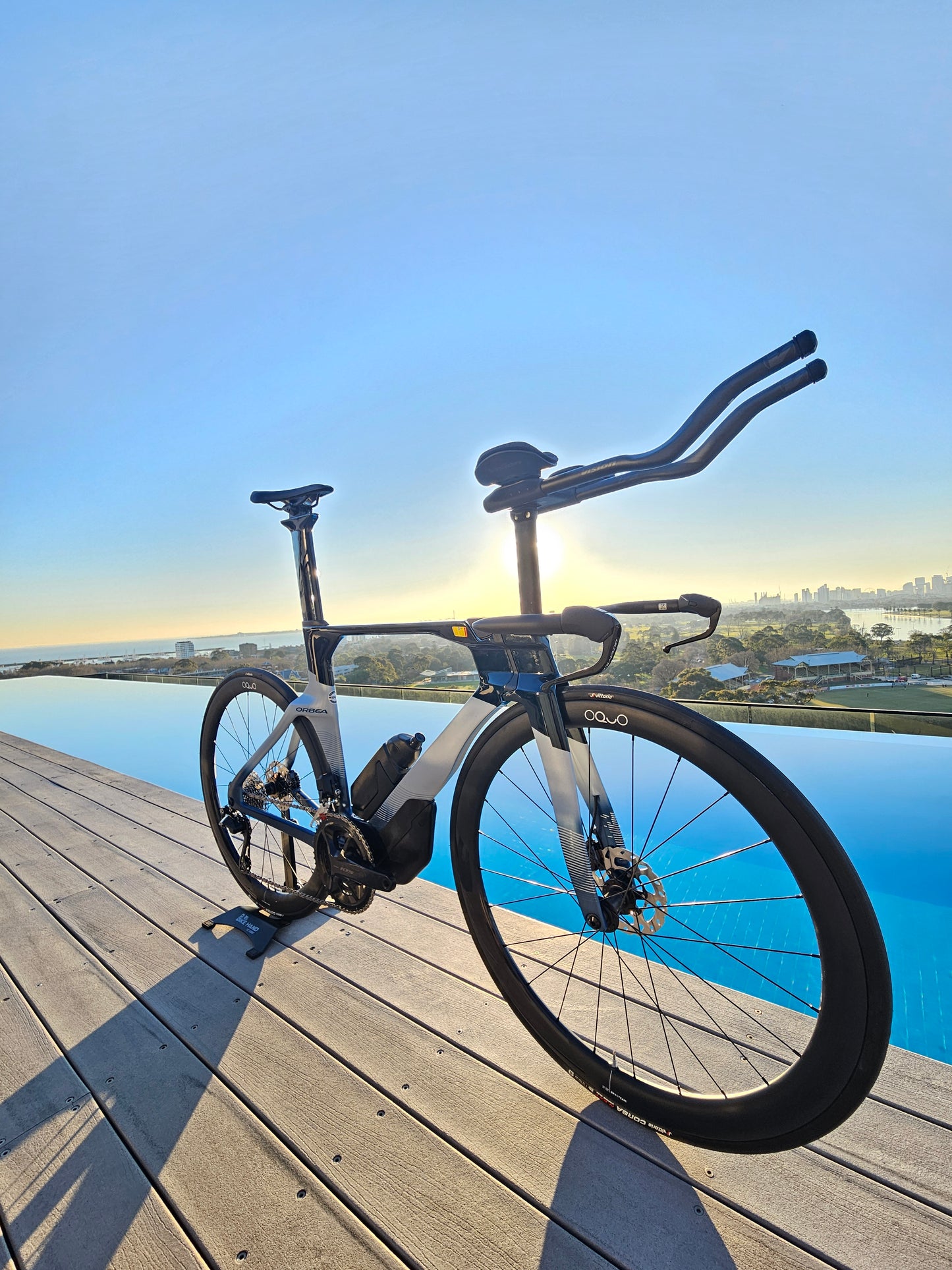 Orbea - ORDU M30iLTD M/L BLUE CARBON VIEW - MOONDUST BLUE TRI ***FREE MAGENE POWER METER***