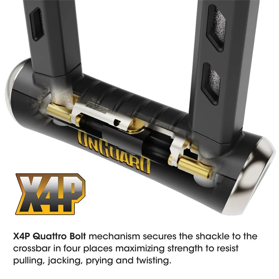 Onguard - Rocksolid 8590 9x17.5cm Key U-Lock