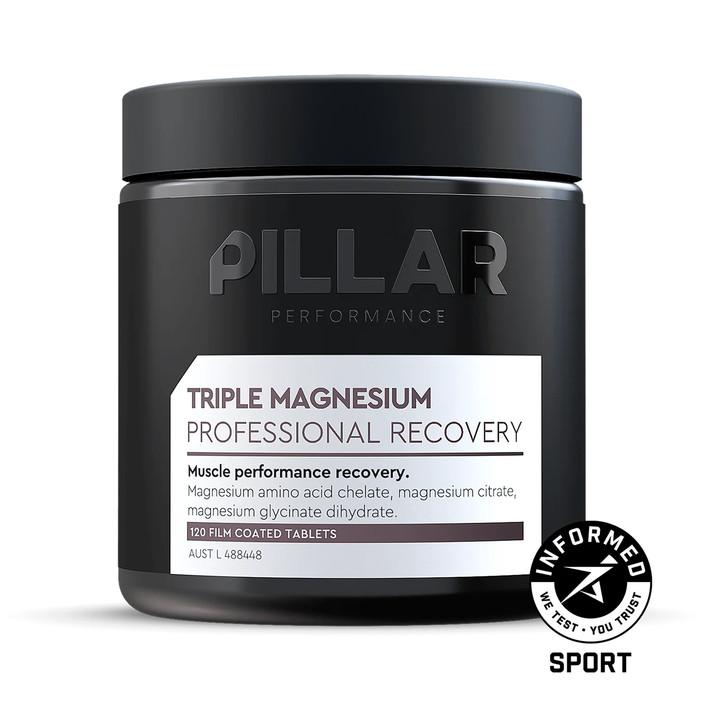Pillar - Triple Magnesium Professional Recovery Tablet
