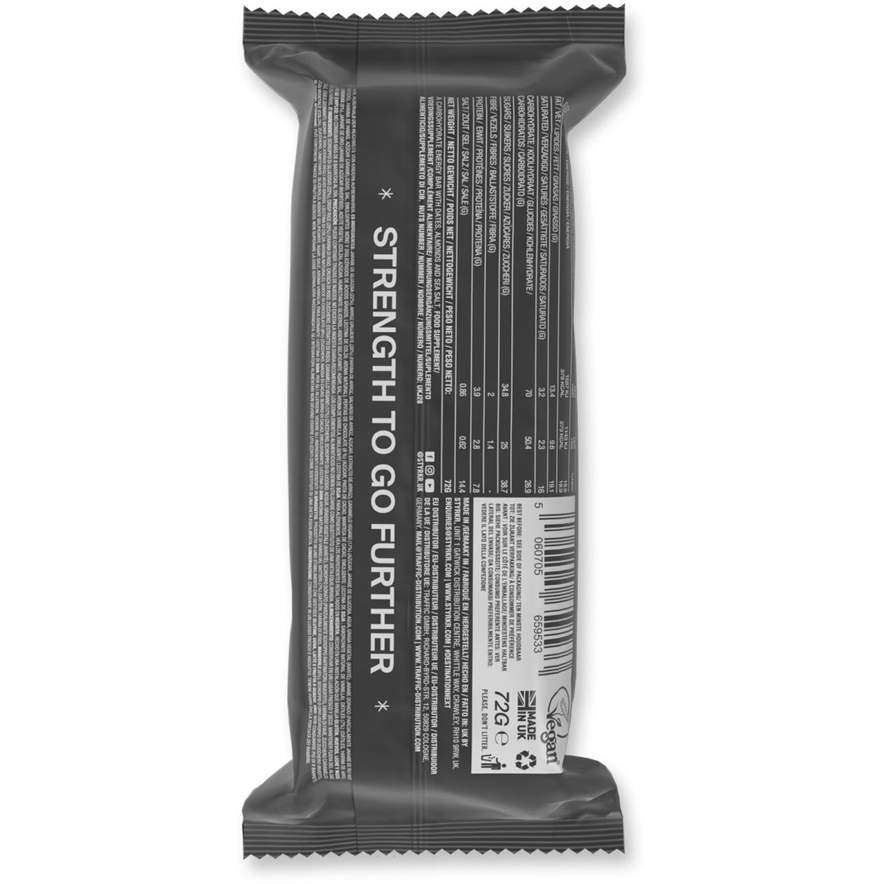 Styrkr - Bar50 Date Almond Sea Salt Energy Bar