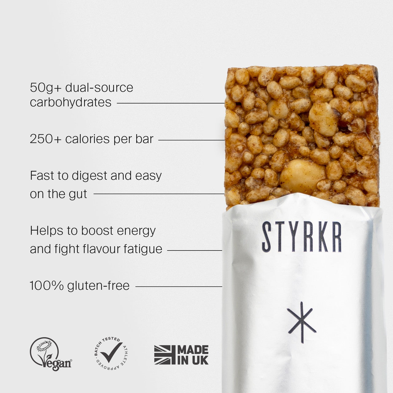 Styrkr - Bar50 Date Almond Sea Salt Energy Bar