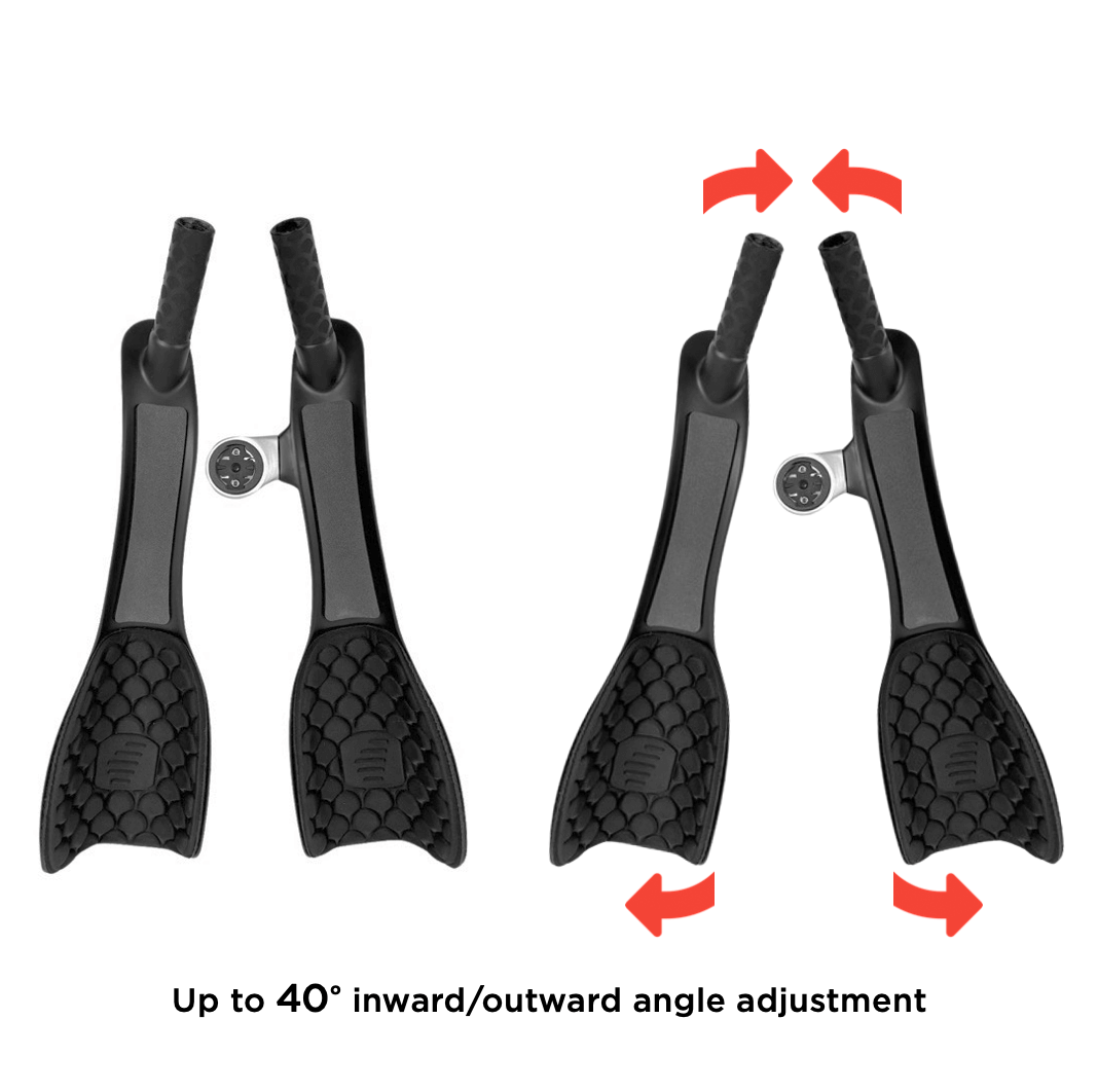 FasttTT - 2.0 Triathlon Aero bar extensions