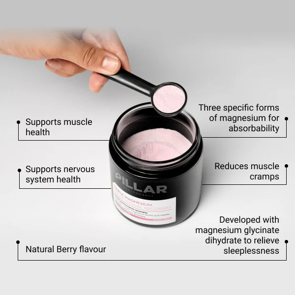 Pillar - Triple magnesium natural berry 200g Oral Powder